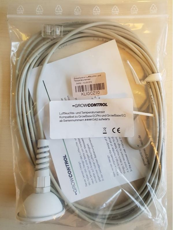 GrowControl Sensor RHT (Feuchte+Temp.)