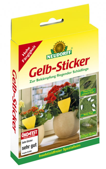 NEUDORFF Gelb-Sticker 10 Stück