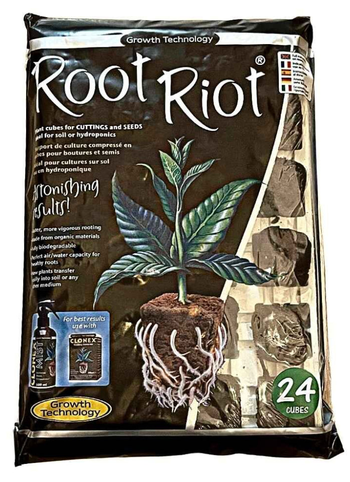 ROOT RIOT Anzuchtwürfel 24 Stück