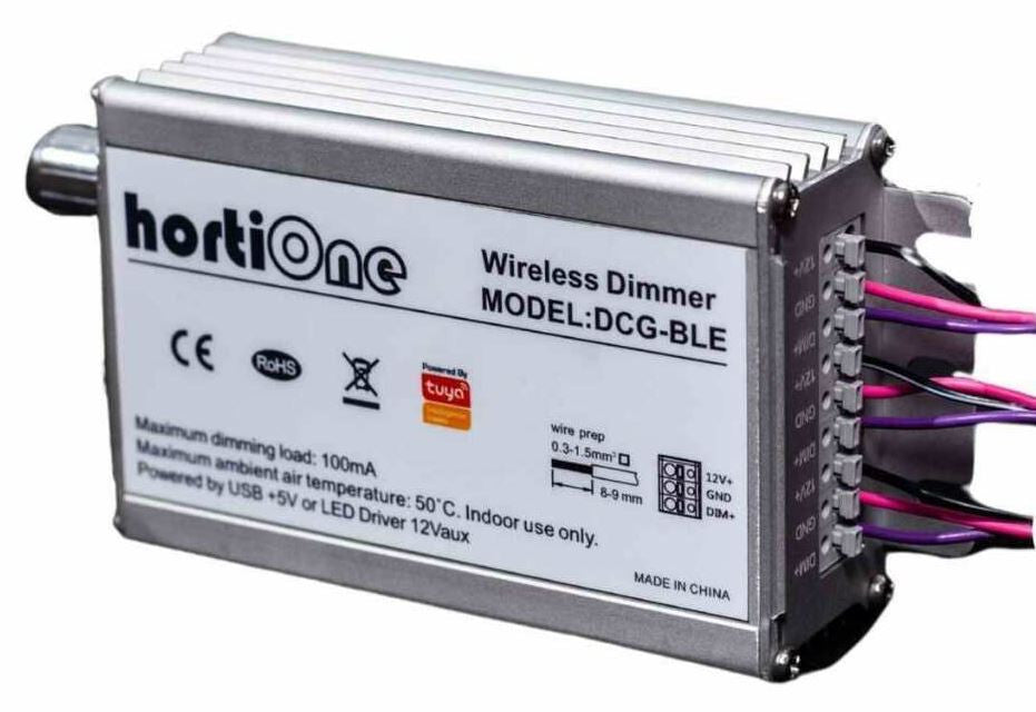 hortiOne Multifunktions-Dimmer mit Bluetooth und Drehknopf