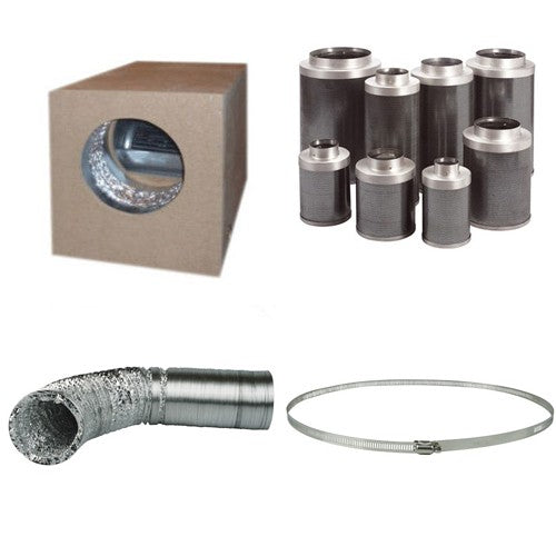 Abluftset TORIN Softbox/RHINO 1500 m³/h beim Growshop ULLa Köln preiswert online kaufen