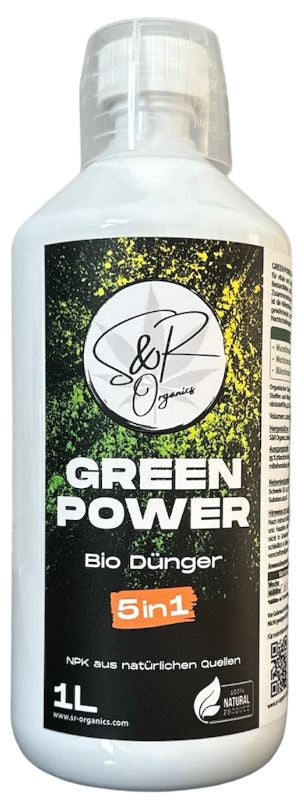 GREEN POWER 5in1 Bio Dünger 1 Liter
