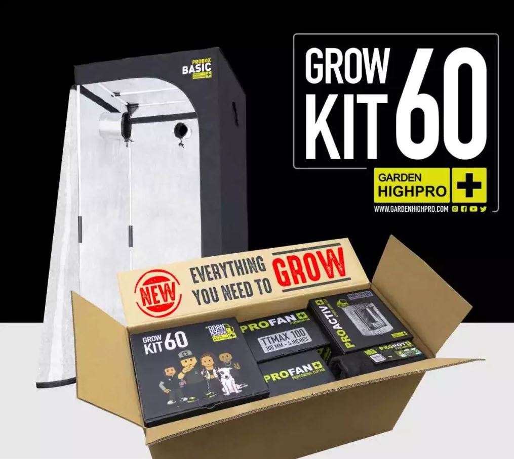 Growboxset GHP 60 x 60 x 160 cm | LED mit 60 Watt