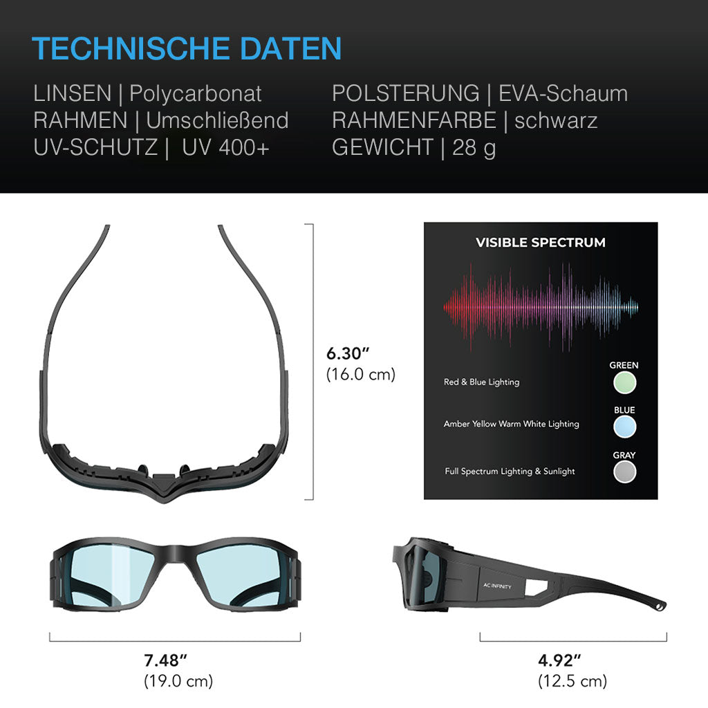 AC INFINITY Glasses/LED/HPS