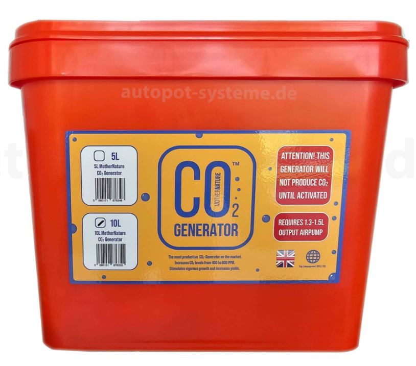 CO²-Eimer MotherNature inkl. Pumpe