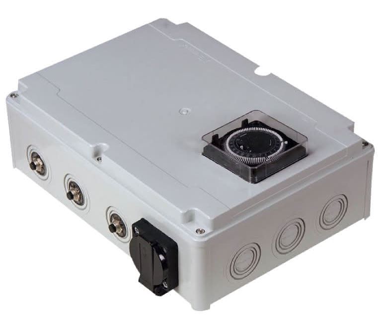 Relaiskasten DAVIN DV33 Timerbox 12 x 600 Watt