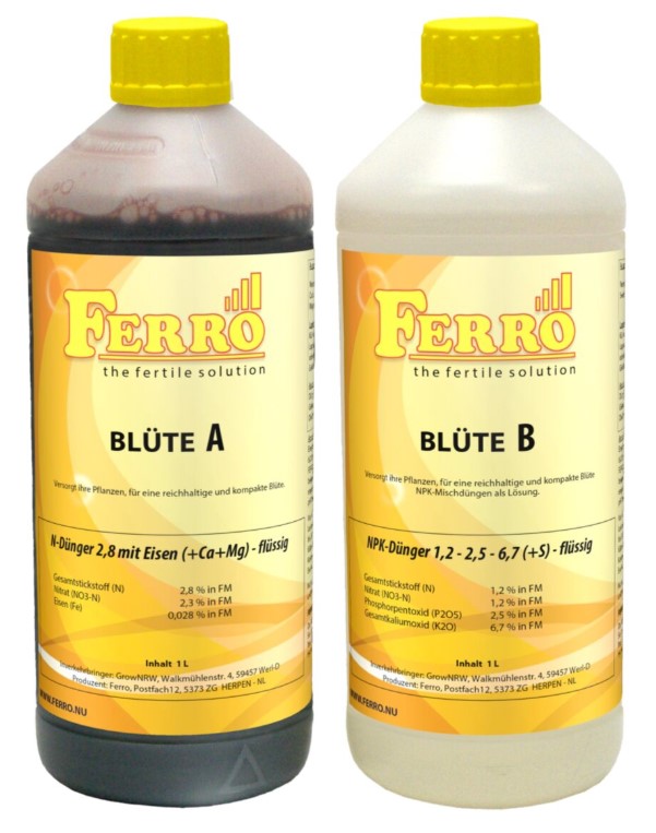 FERRO Erde/Hydro Blüte A&B