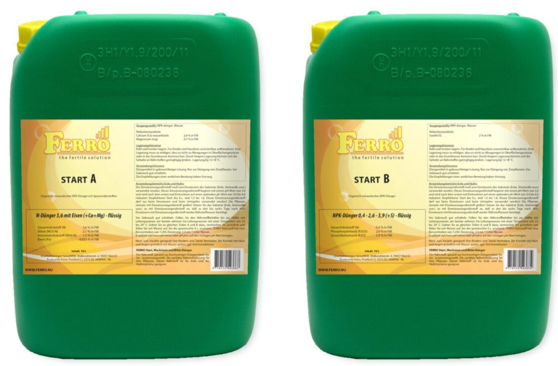 FERRO Erde/Hydro Start A&B beim Growshop ULLa Köln preiswert online kaufen