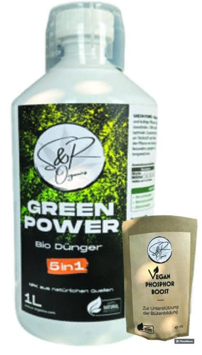 S&R Organics Green Power 5in1 Bio-Dünger 1 Liter