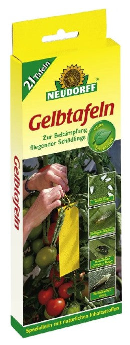 NEUDORFF Gelbtafeln 21 Stück