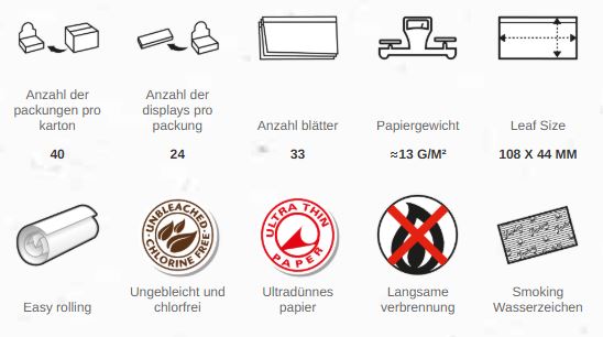 SMOKING KS Paper Creators Kollektion/50 Hefte/33 Blatt