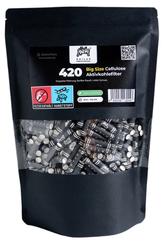 Aktivkohlefilter KAILAR Ø 9,0 mm 250 Stück